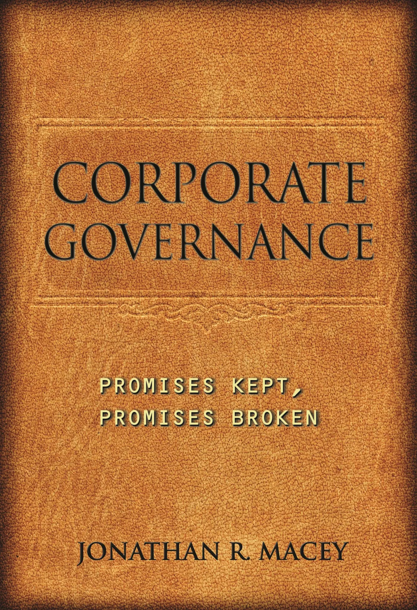 Cover: 9780691148021 | Corporate Governance | Promises Kept, Promises Broken | Macey | Buch