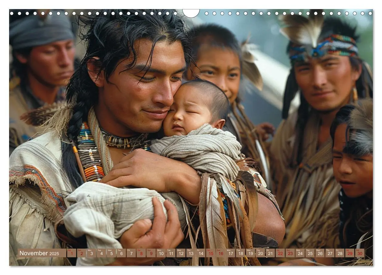 Bild: 9781325978021 | Native American Soul (Wall Calendar 2025 DIN A3 landscape),...