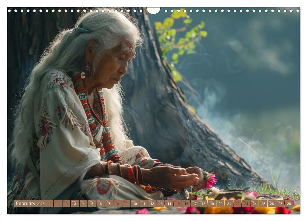 Bild: 9781325978021 | Native American Soul (Wall Calendar 2025 DIN A3 landscape),...