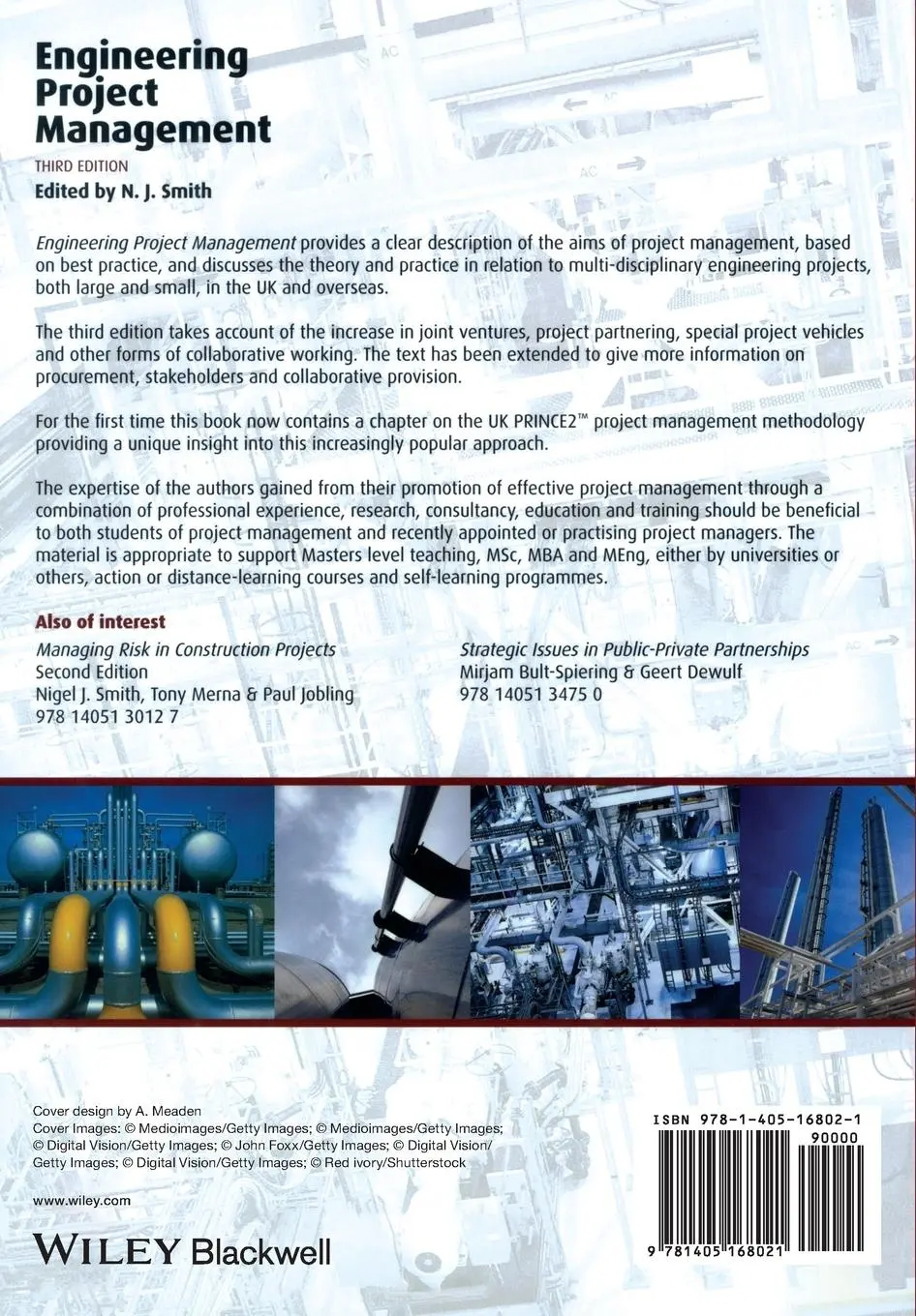 Rückseite: 9781405168021 | Engineering Project Management | Nigel J Smith | Taschenbuch | 2007