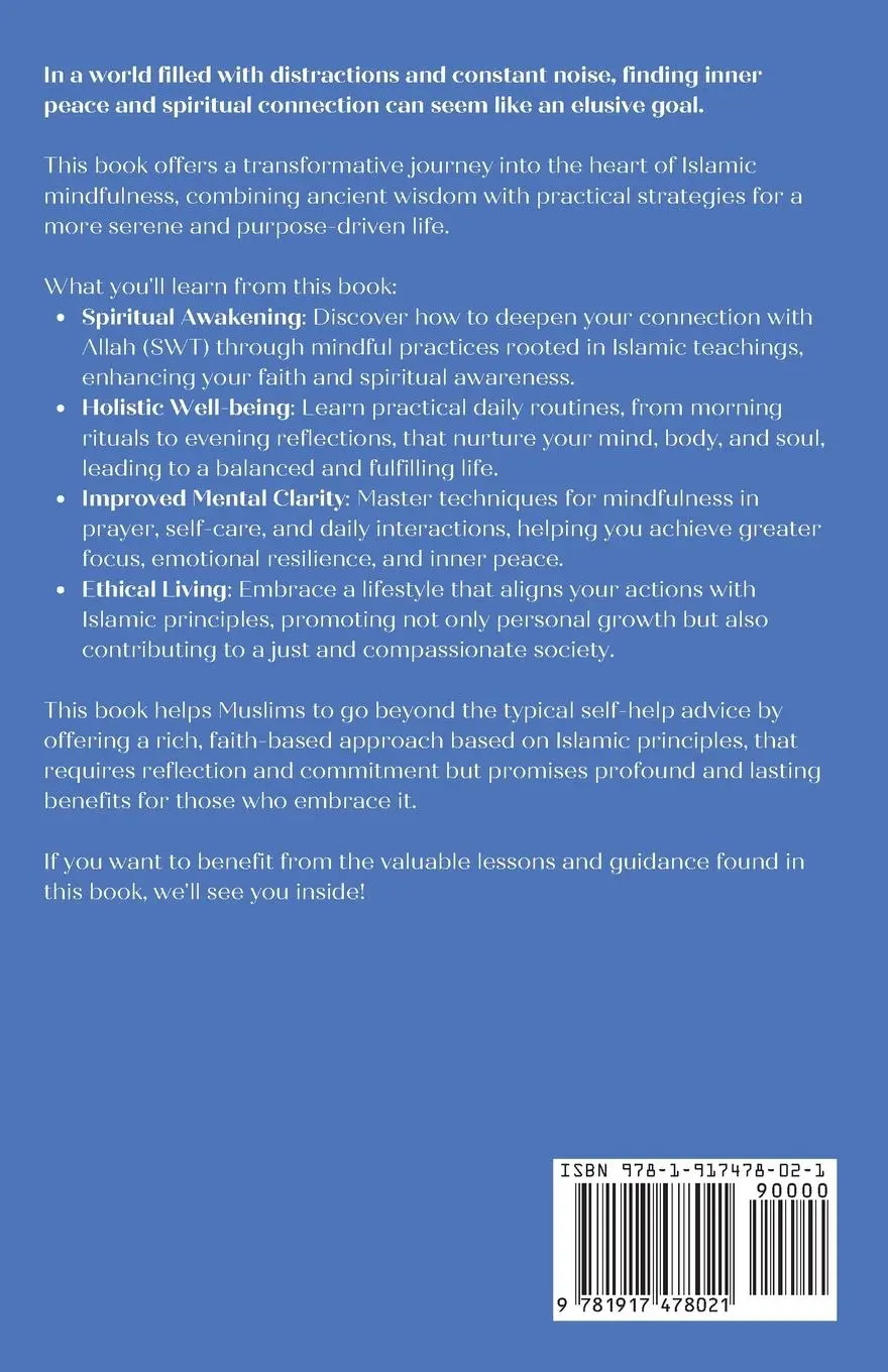 Rückseite: 9781917478021 | Mindful Muslim | Sarah Gulfraz | Taschenbuch | Englisch | 2024
