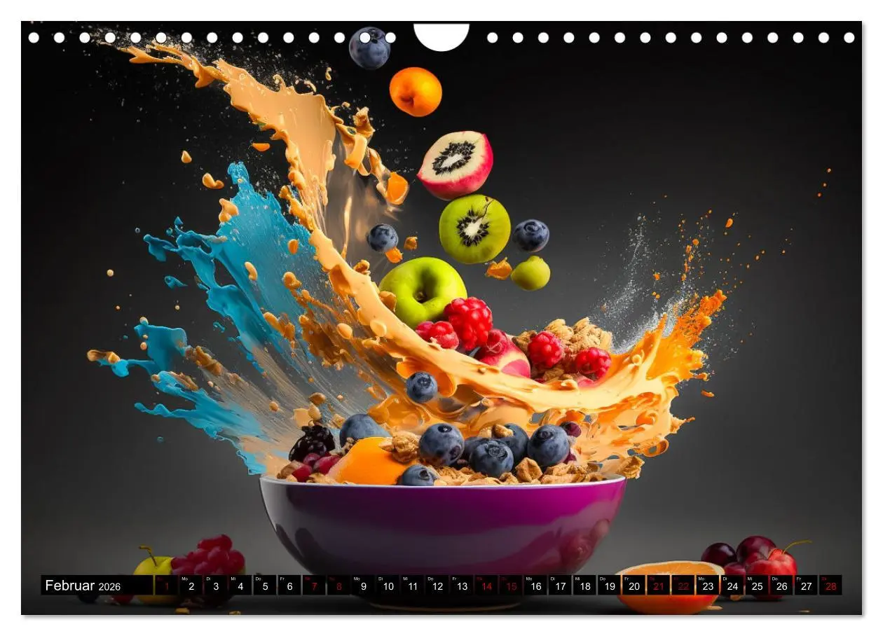 Bild: 9783457378021 | Müsli Frühstück (Wandkalender 2026 DIN A4 quer), CALVENDO...