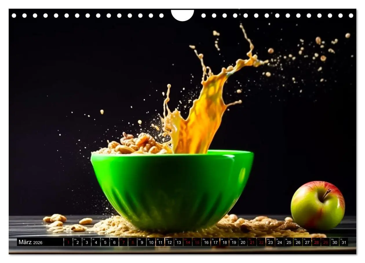 Bild: 9783457378021 | Müsli Frühstück (Wandkalender 2026 DIN A4 quer), CALVENDO...