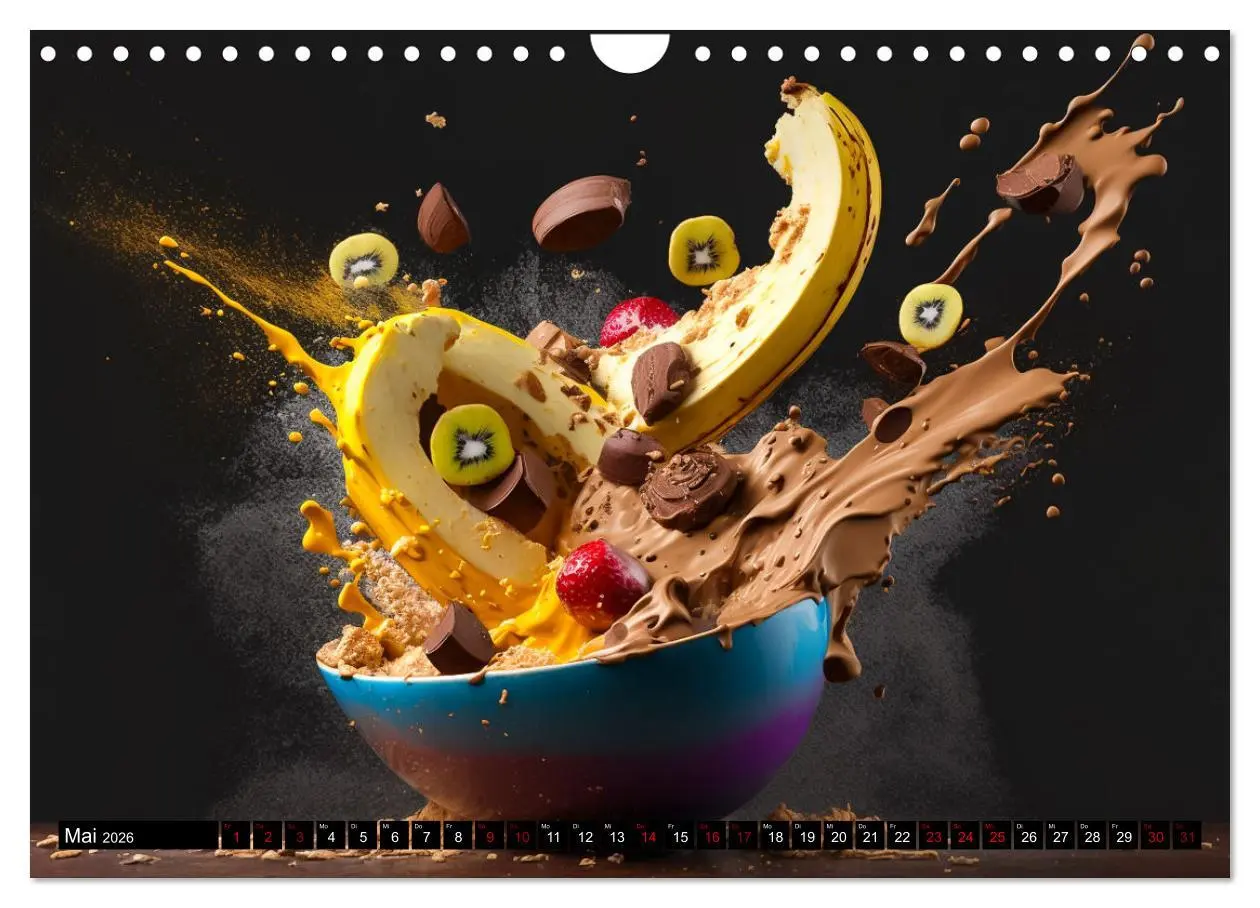 Bild: 9783457378021 | Müsli Frühstück (Wandkalender 2026 DIN A4 quer), CALVENDO...