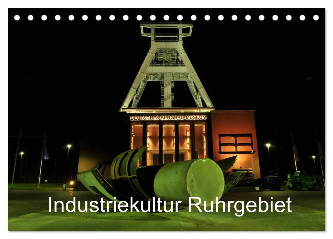 Cover: 9783516158021 | Industriekultur Ruhrgebiet (Tischkalender 2026 DIN A5 quer),...