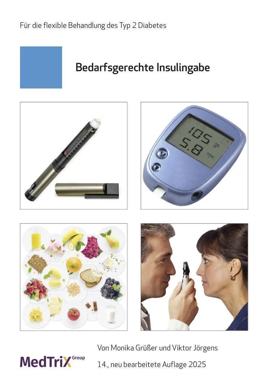 Cover: 9783874098021 | Bedarfsgerechte Insulingabe | Monika Grüsser (u. a.) | Taschenbuch