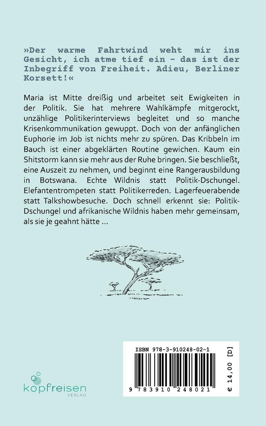 Rückseite: 9783910248021 | Als Rangerin im Politik-Dschungel | Maria Henk | Taschenbuch | 190 S.