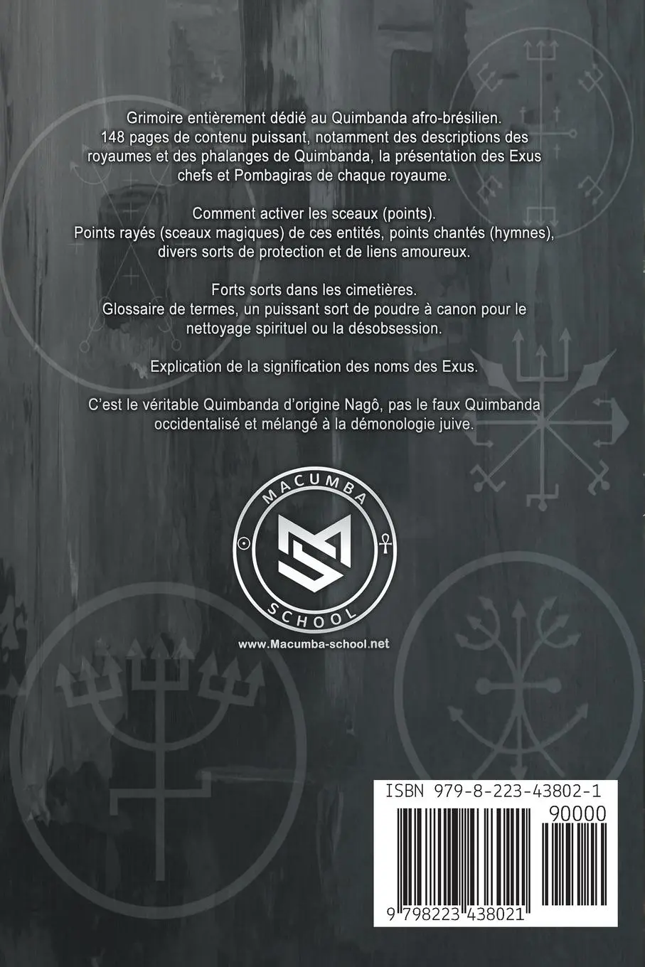 Rückseite: 9798223438021 | Grimoire de Quimbanda | Sceaux, Sorts et Rituels avec Exus | Asamod Ka