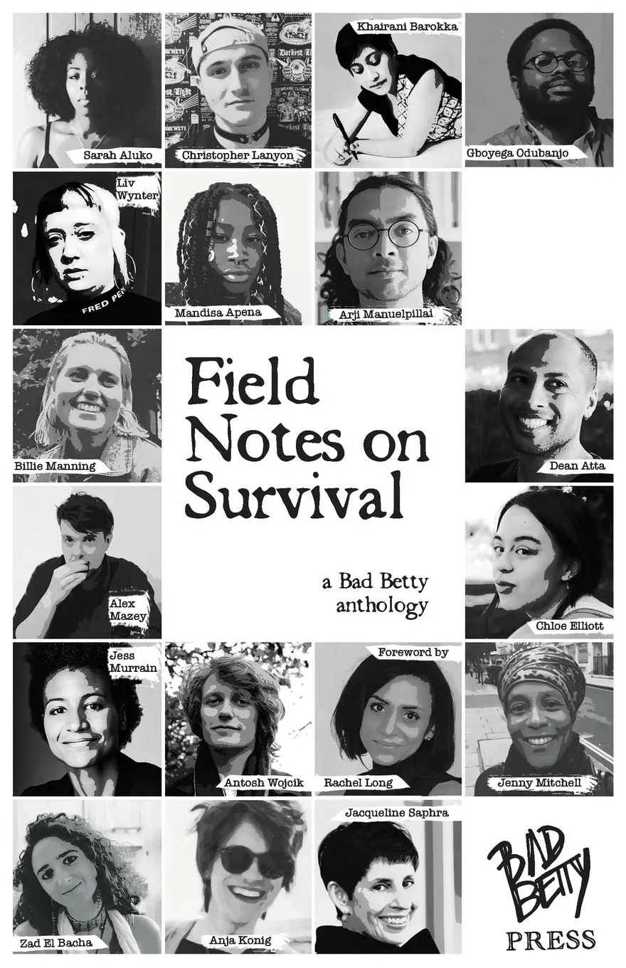 Cover: 9781913268121 | Field Notes on Survival | a Bad Betty anthology | Amy Acre (u. a.)
