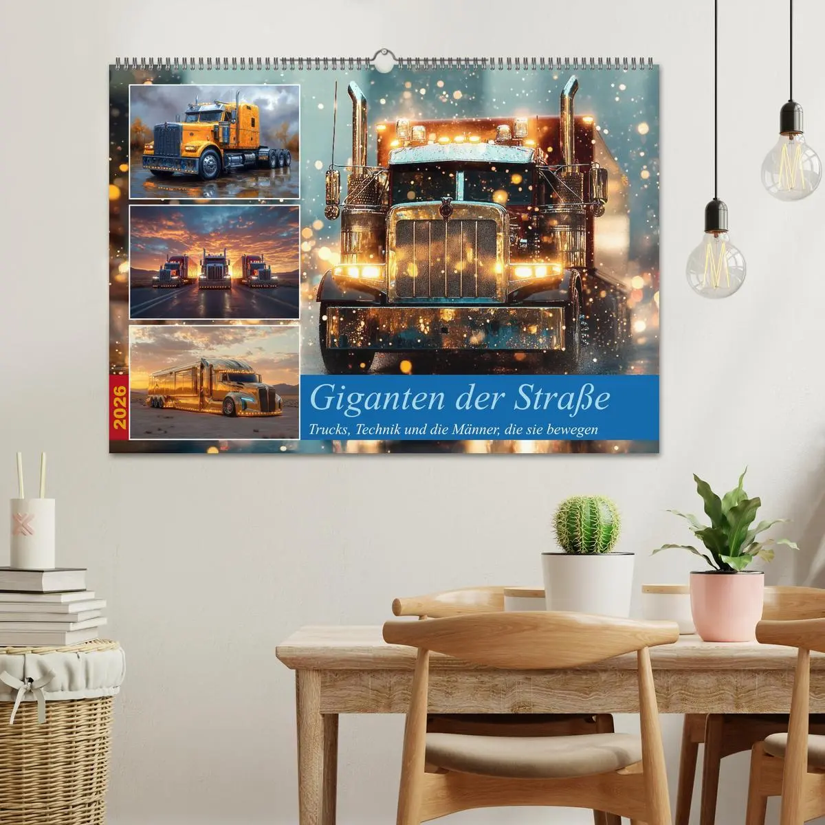Bild: 9783457298121 | Giganten der Straße (Wandkalender 2026 DIN A2 quer), CALVENDO...