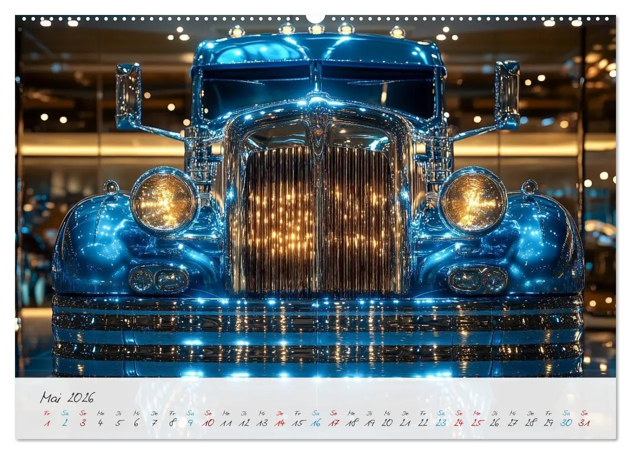Bild: 9783457298121 | Giganten der Straße (Wandkalender 2026 DIN A2 quer), CALVENDO...