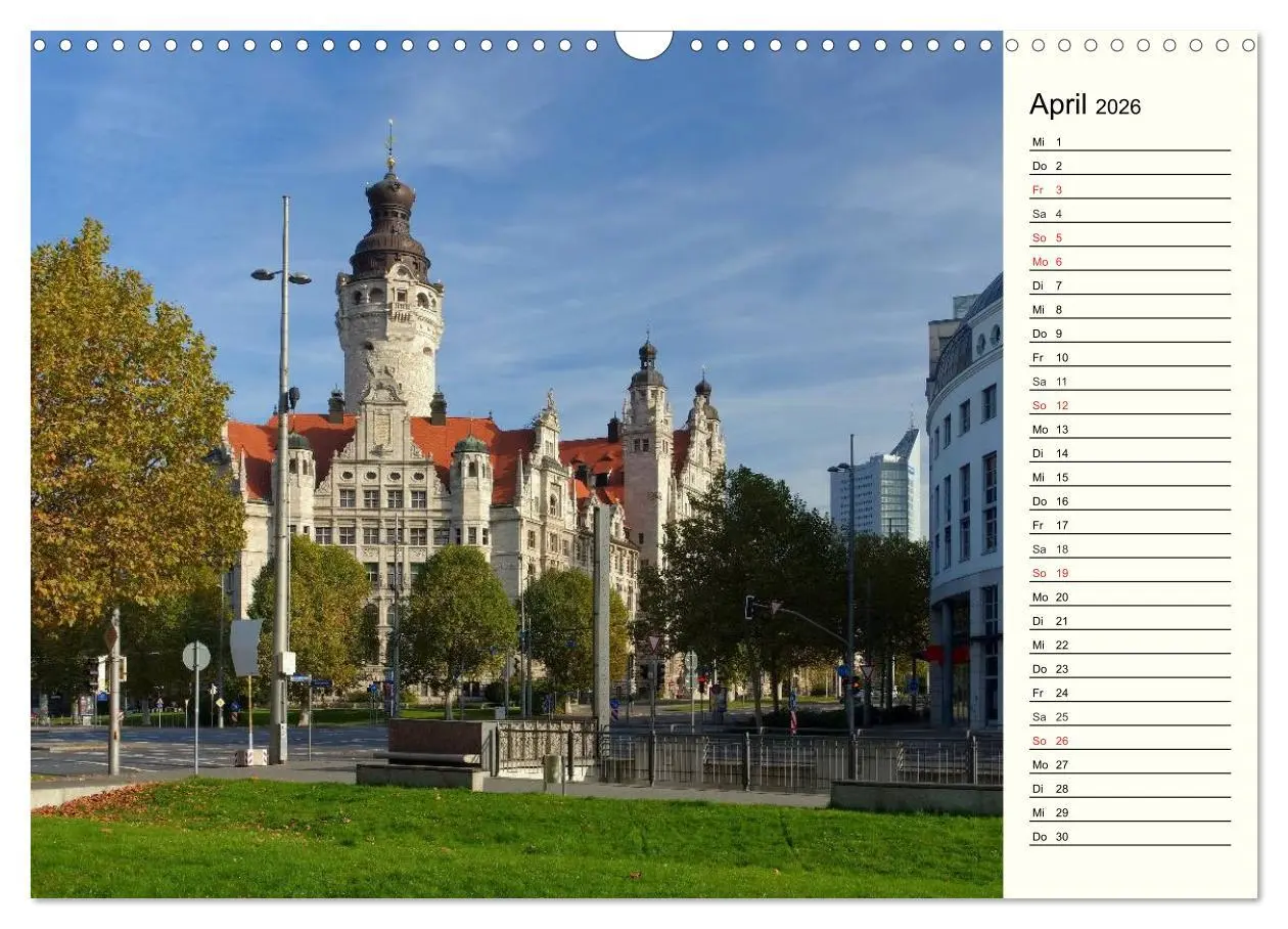 Bild: 9783457988121 | Reise durch Leipzig (Wandkalender 2026 DIN A3 quer), CALVENDO...
