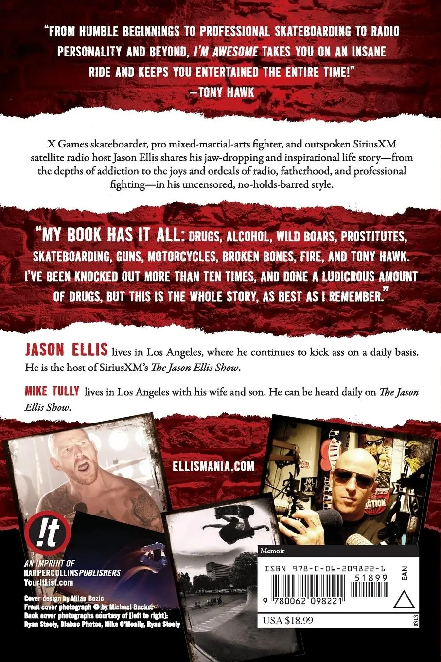 Rückseite: 9780062098221 | I'm Awesome | Jason Ellis | Taschenbuch | Englisch | 2022 | It Books