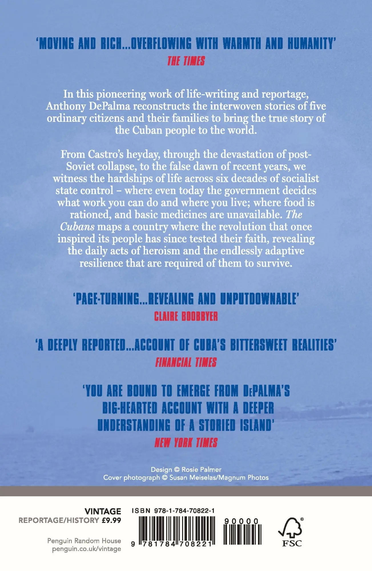 Rückseite: 9781784708221 | The Cubans | Ordinary Lives in Extraordinary Times | Anthony Depalma