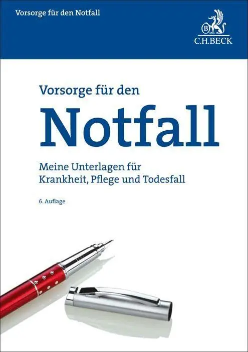 Cover: 9783406798221 | Meine Vorsorgemappe | Taschenbuch | 184 S. | Deutsch | 2022