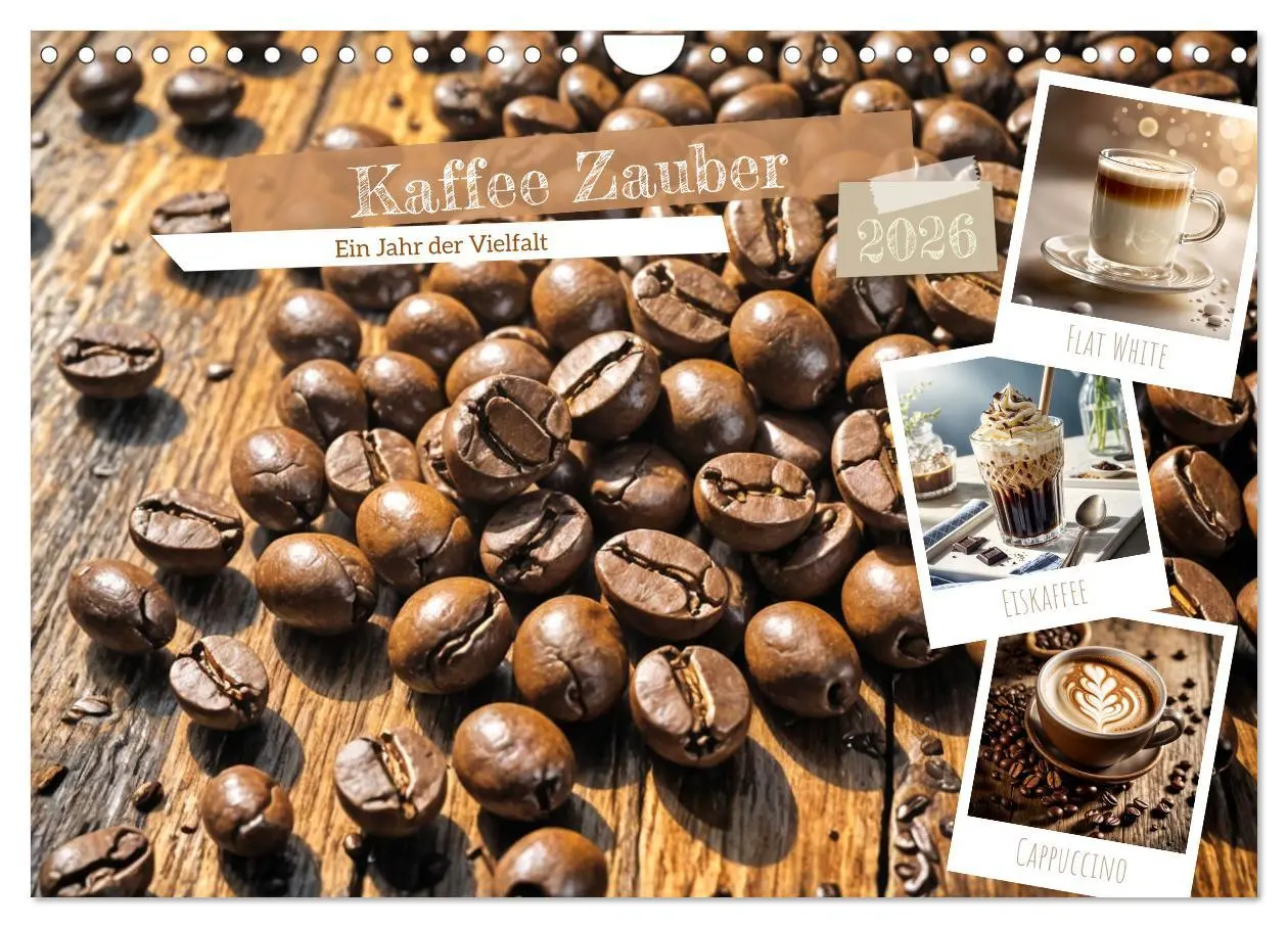 Cover: 9783457288221 | Kaffee Zauber - Ein Jahr der Vielfalt (Wandkalender 2026 DIN A4...