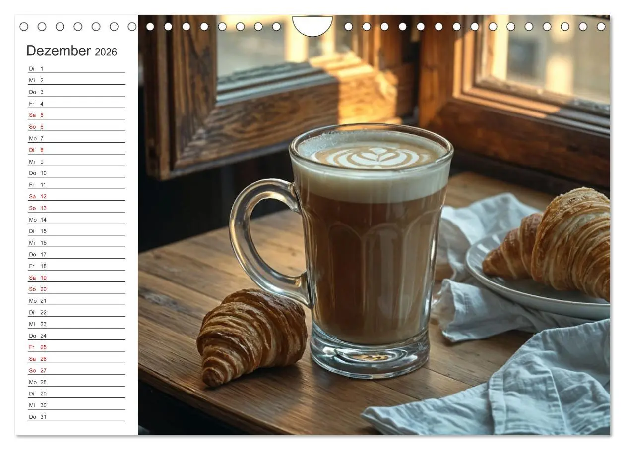 Bild: 9783457288221 | Kaffee Zauber - Ein Jahr der Vielfalt (Wandkalender 2026 DIN A4...