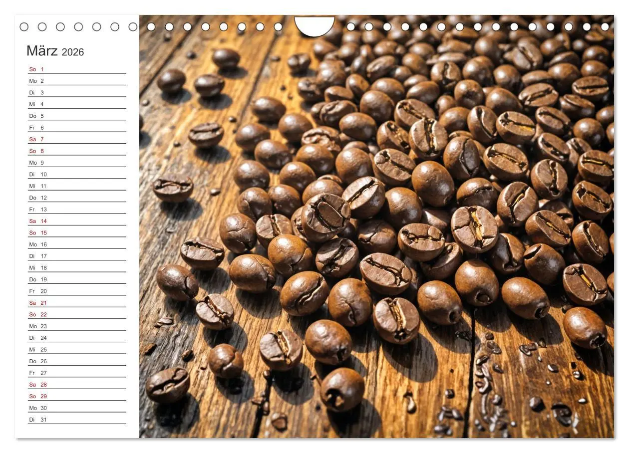 Bild: 9783457288221 | Kaffee Zauber - Ein Jahr der Vielfalt (Wandkalender 2026 DIN A4...