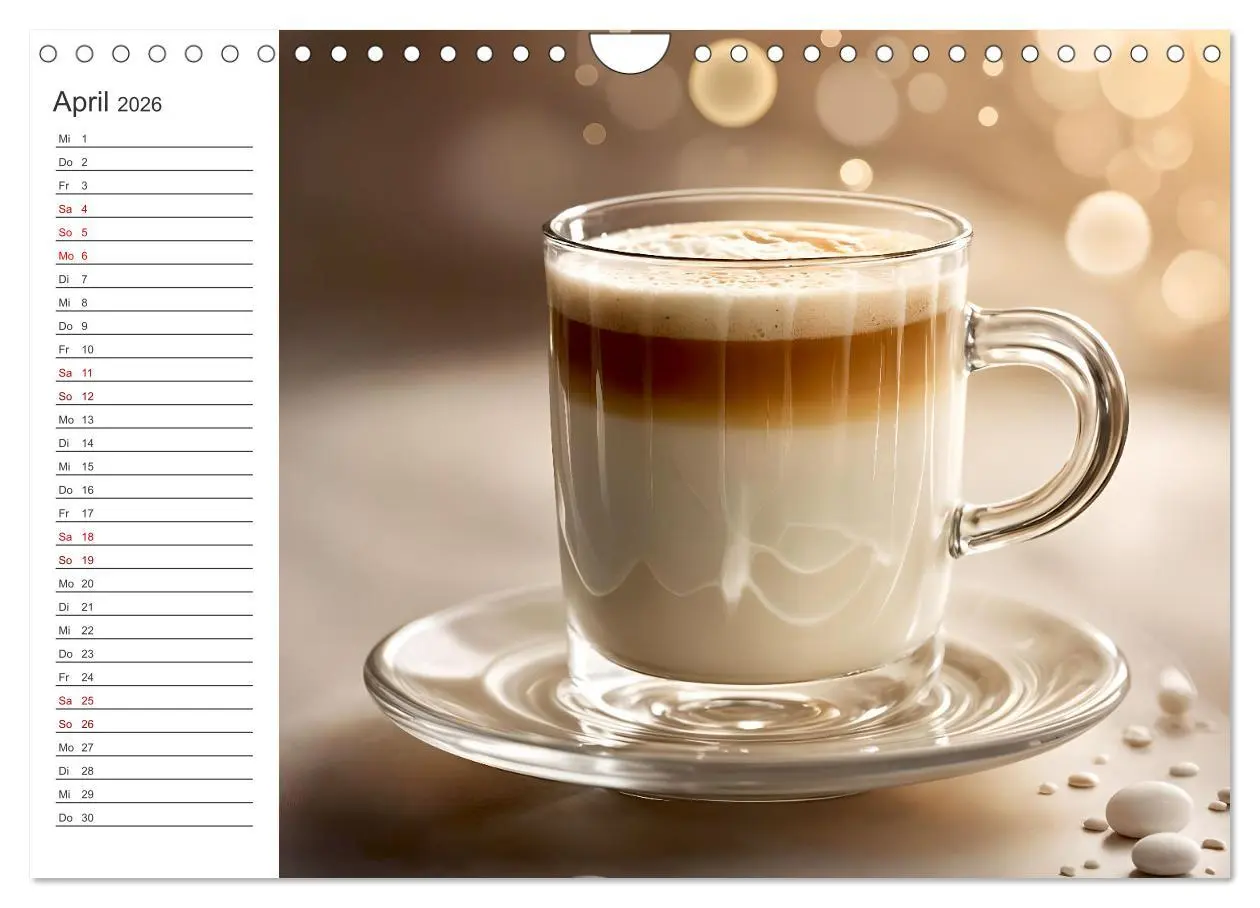 Bild: 9783457288221 | Kaffee Zauber - Ein Jahr der Vielfalt (Wandkalender 2026 DIN A4...