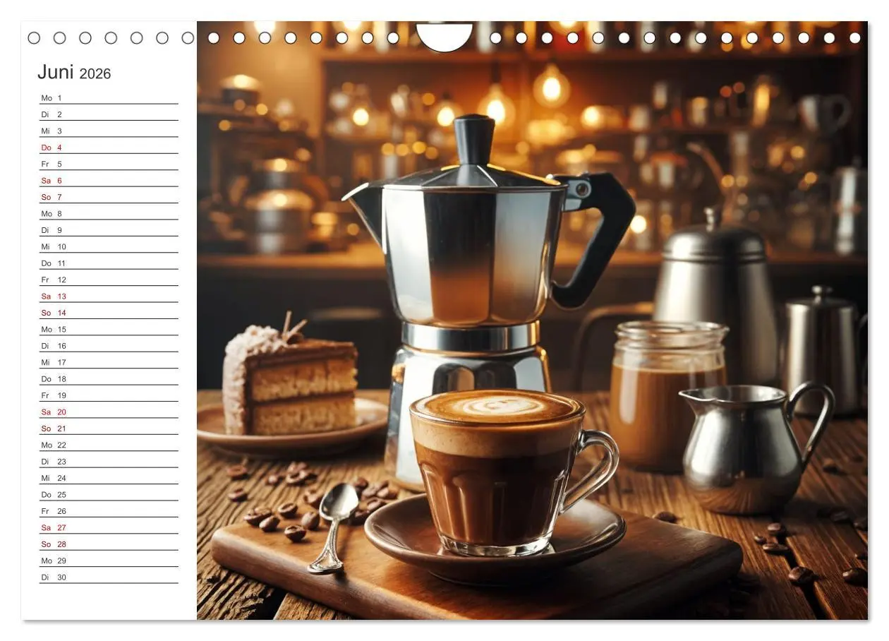 Bild: 9783457288221 | Kaffee Zauber - Ein Jahr der Vielfalt (Wandkalender 2026 DIN A4...