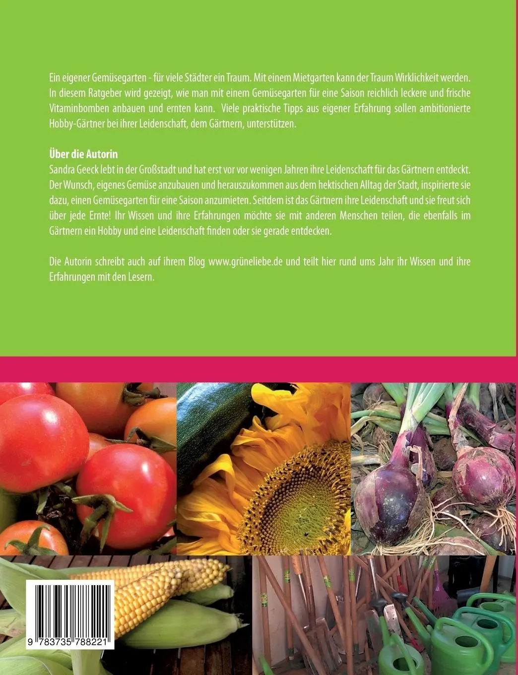 Rückseite: 9783735788221 | Gemüsegarten für eine Saison | Selbstversorgung mit dem Mietgarten