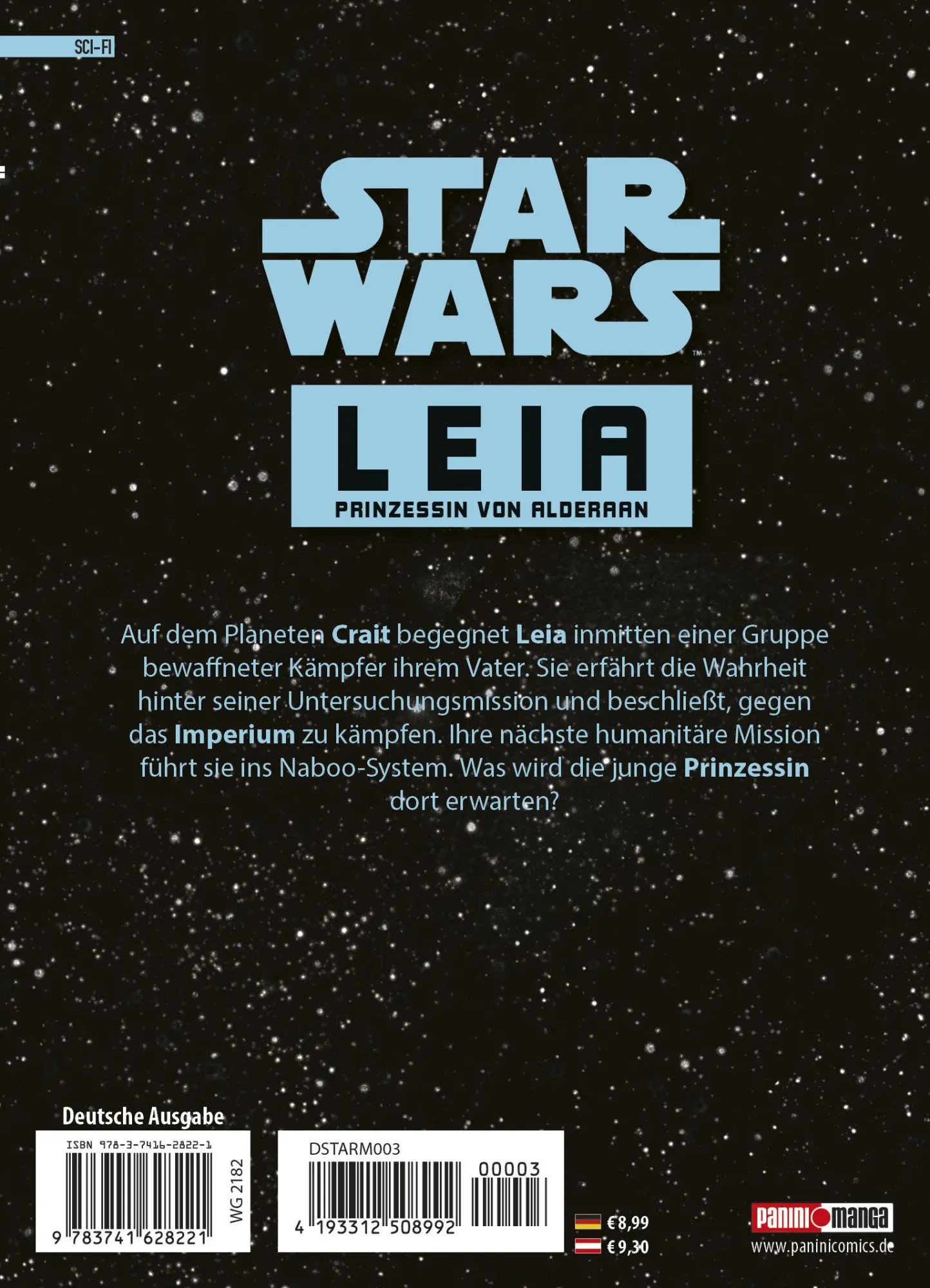 Rückseite: 9783741628221 | Star Wars - Leia, Prinzessin von Alderaan (Manga) 02 | Bd. 2 | Buch