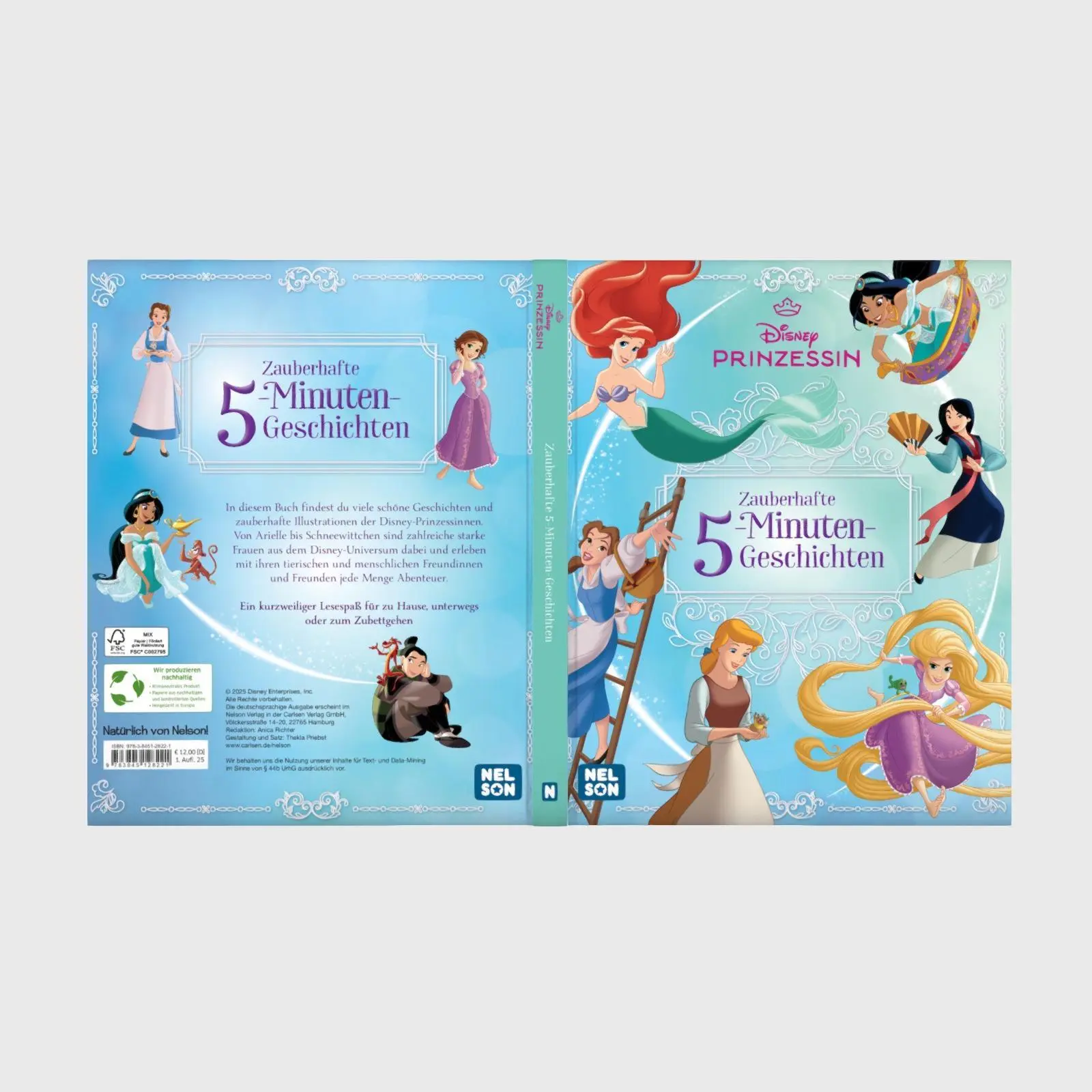 Bild: 9783845128221 | Disney Prinzessin: Zauberhafte 5-Minuten-Geschichten | Buch | 144 S.