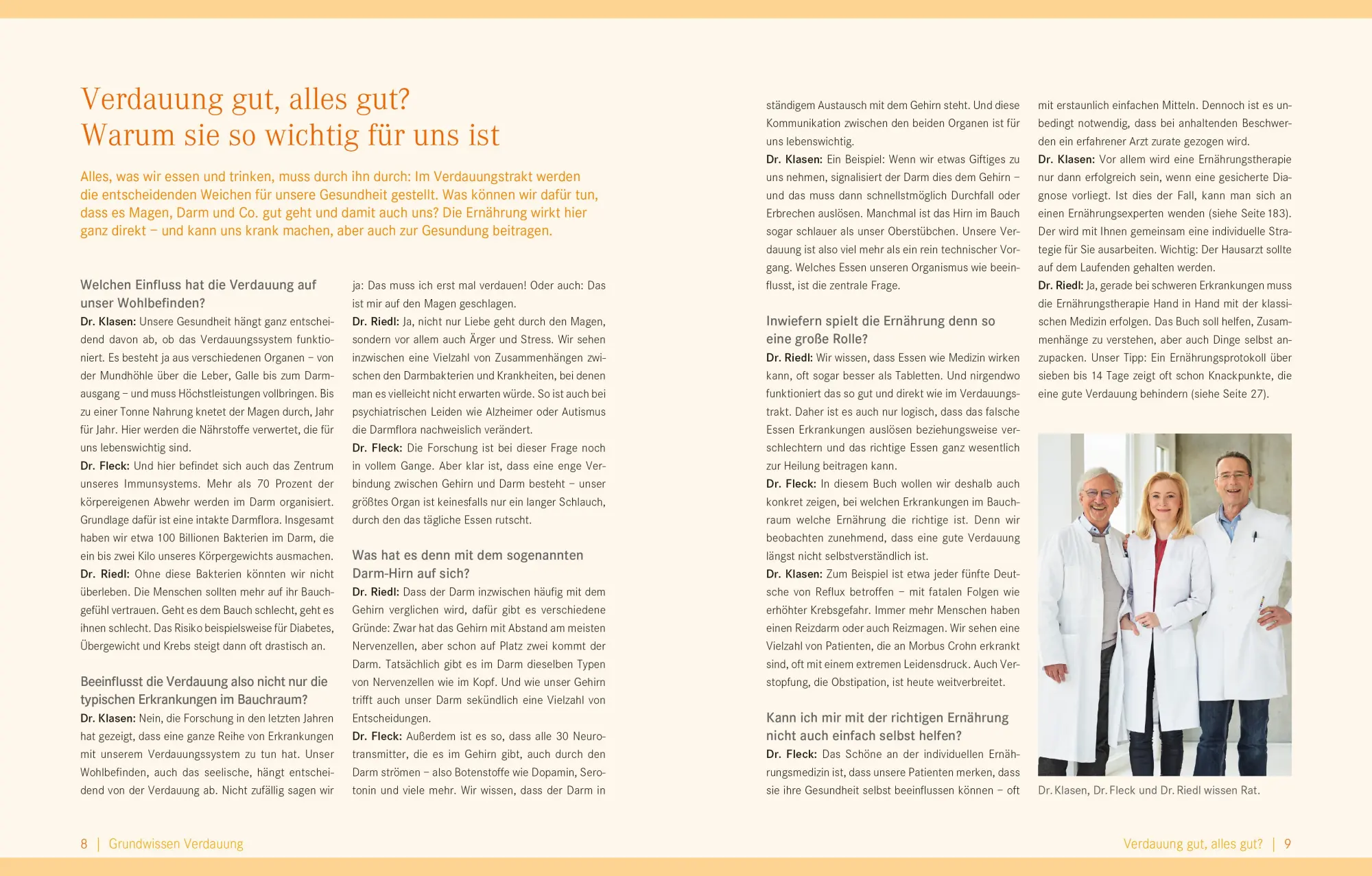 Bild: 9783898838221 | Die Ernährungs-Docs - Gute Verdauung | Jörn Klasen (u. a.) | Buch | ZS
