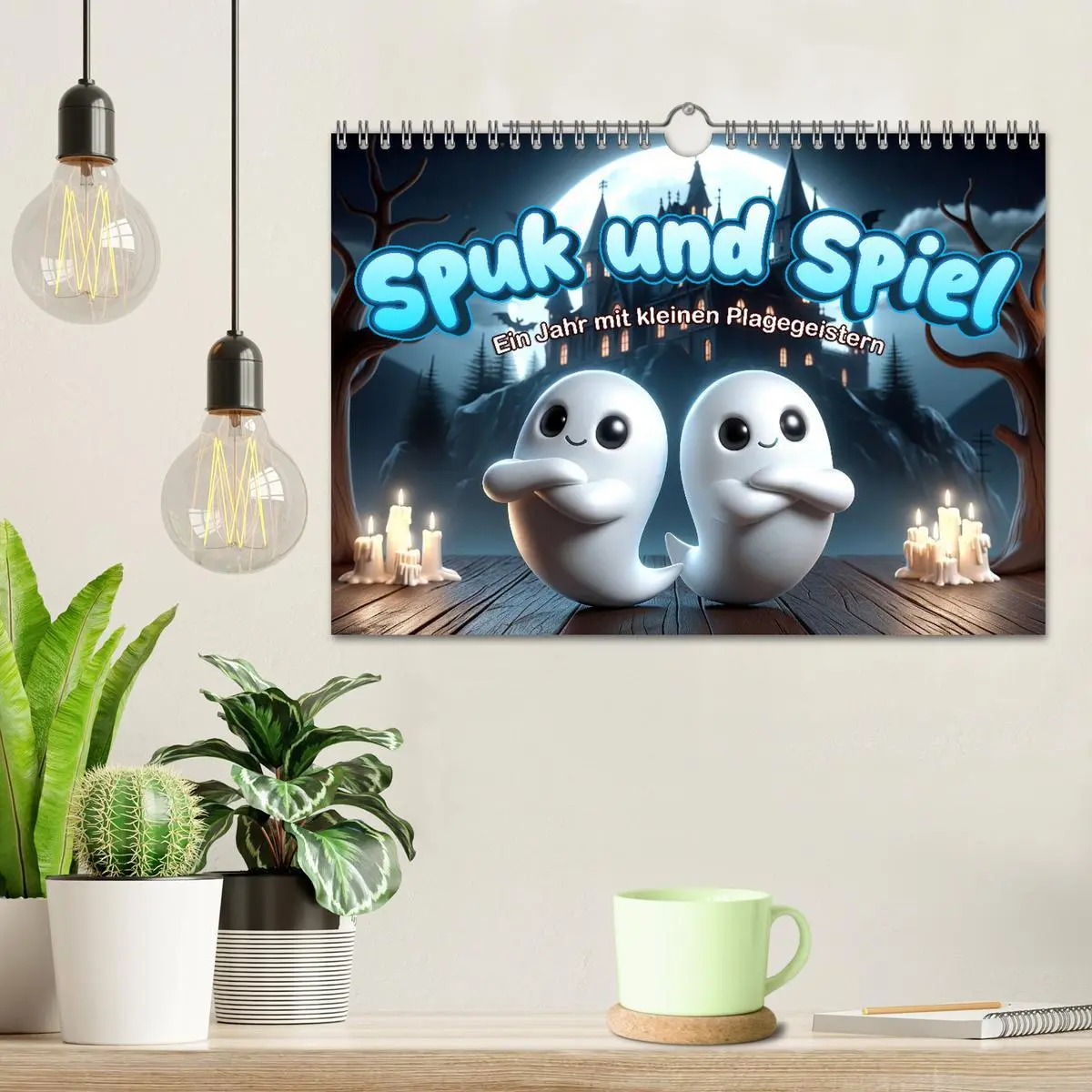 Bild: 9783457348321 | Spuk und Spiel: Ein Jahr mit kleinen Plagegeistern (Wandkalender...