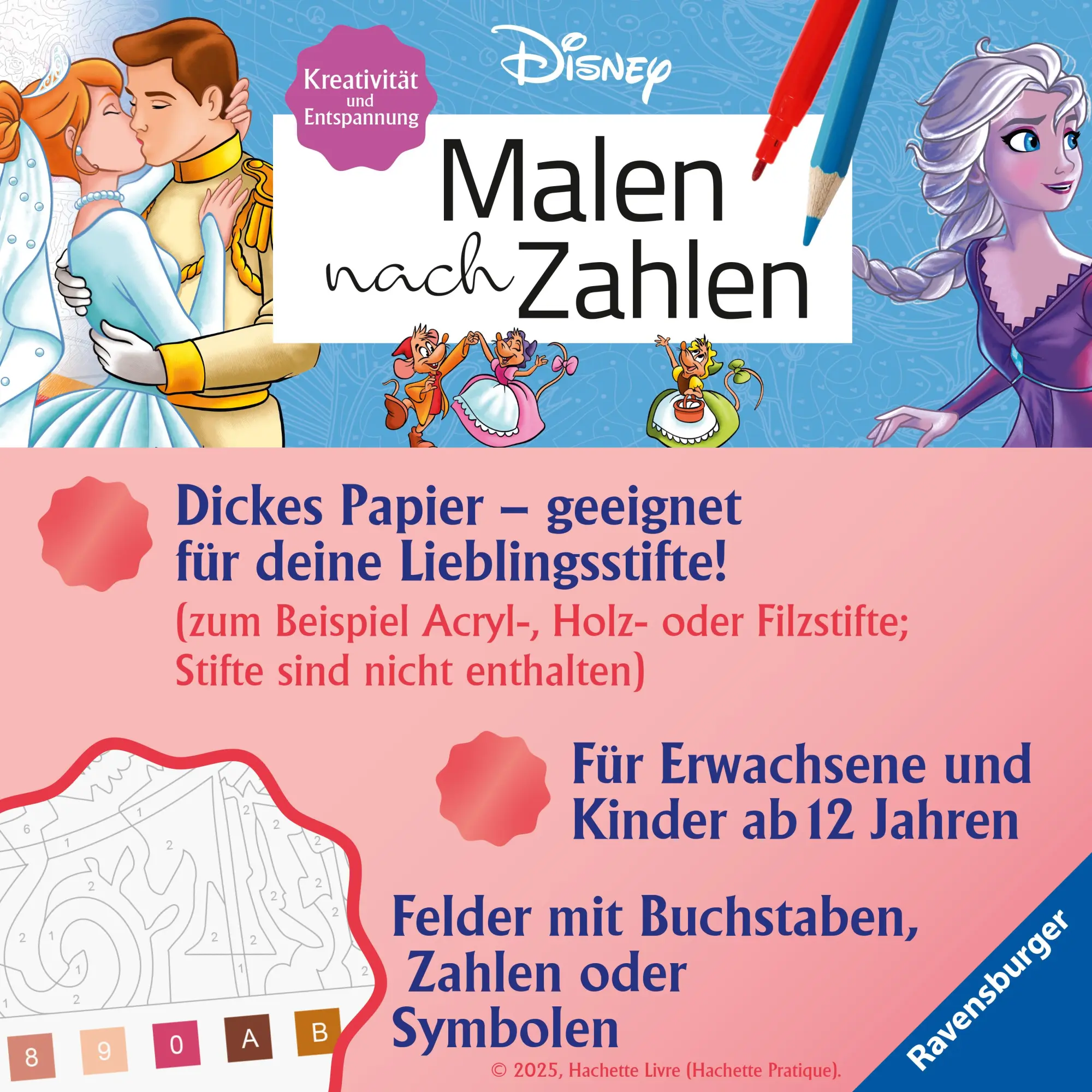 Bild: 9783473498321 | Disney - Malen nach Zahlen: Classics | Rina Gregor | Taschenbuch