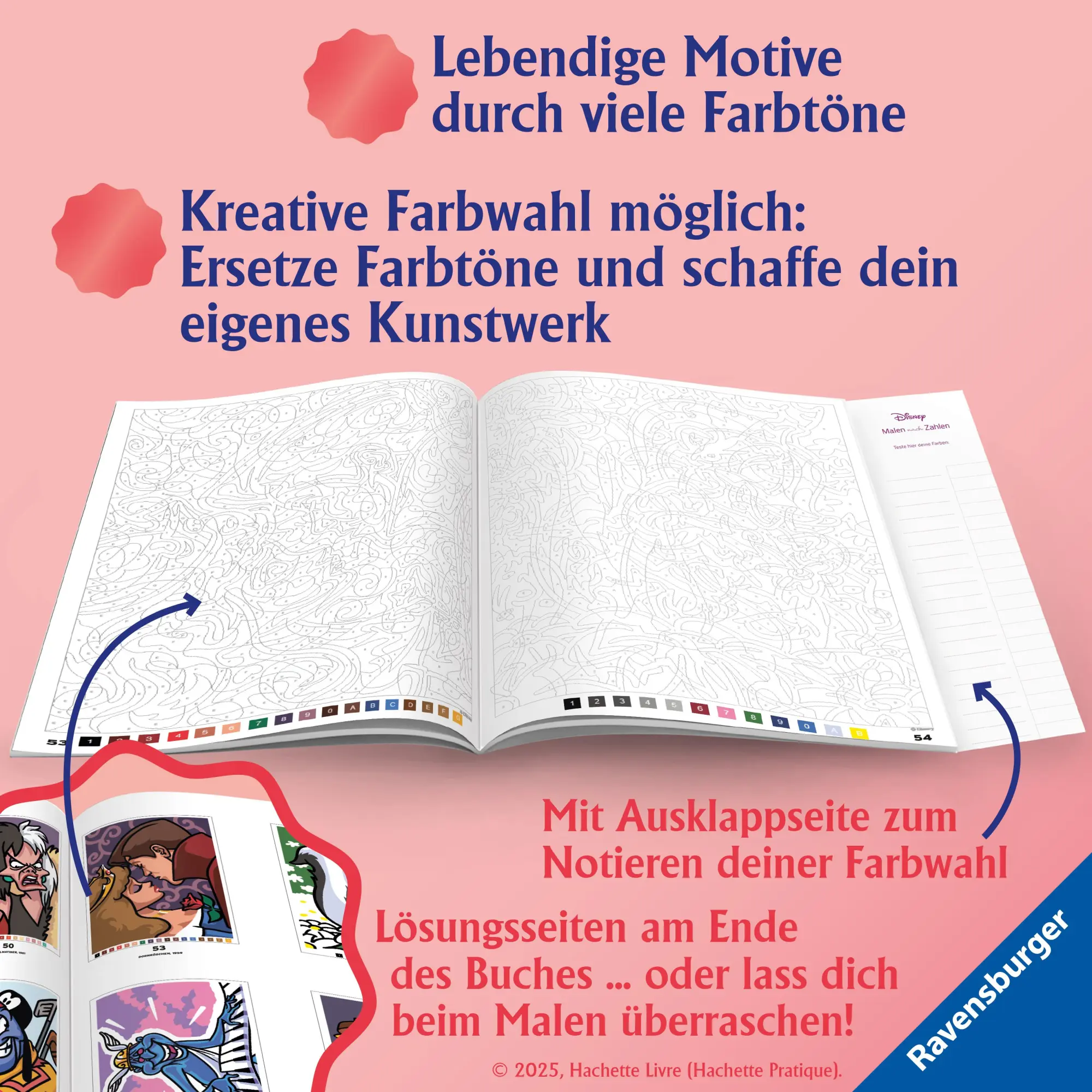 Bild: 9783473498321 | Disney - Malen nach Zahlen: Classics | Rina Gregor | Taschenbuch