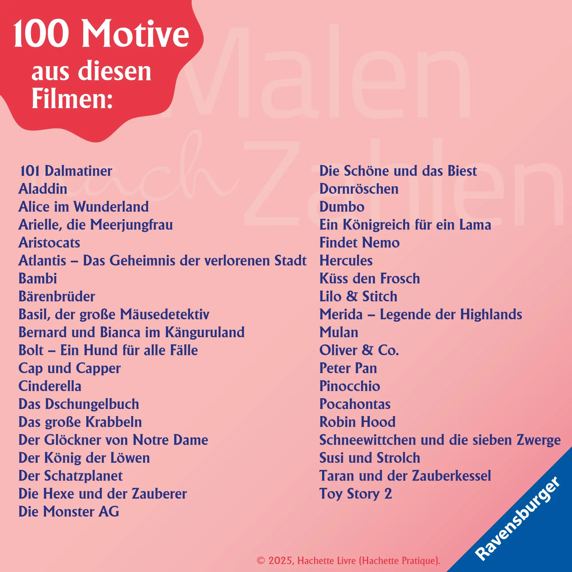 Bild: 9783473498321 | Disney - Malen nach Zahlen: Classics | Rina Gregor | Taschenbuch