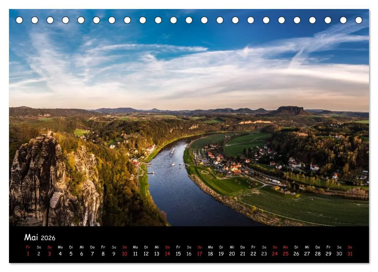 Bild: 9783516058321 | Wandern in Europa (Tischkalender 2026 DIN A5 quer), CALVENDO...