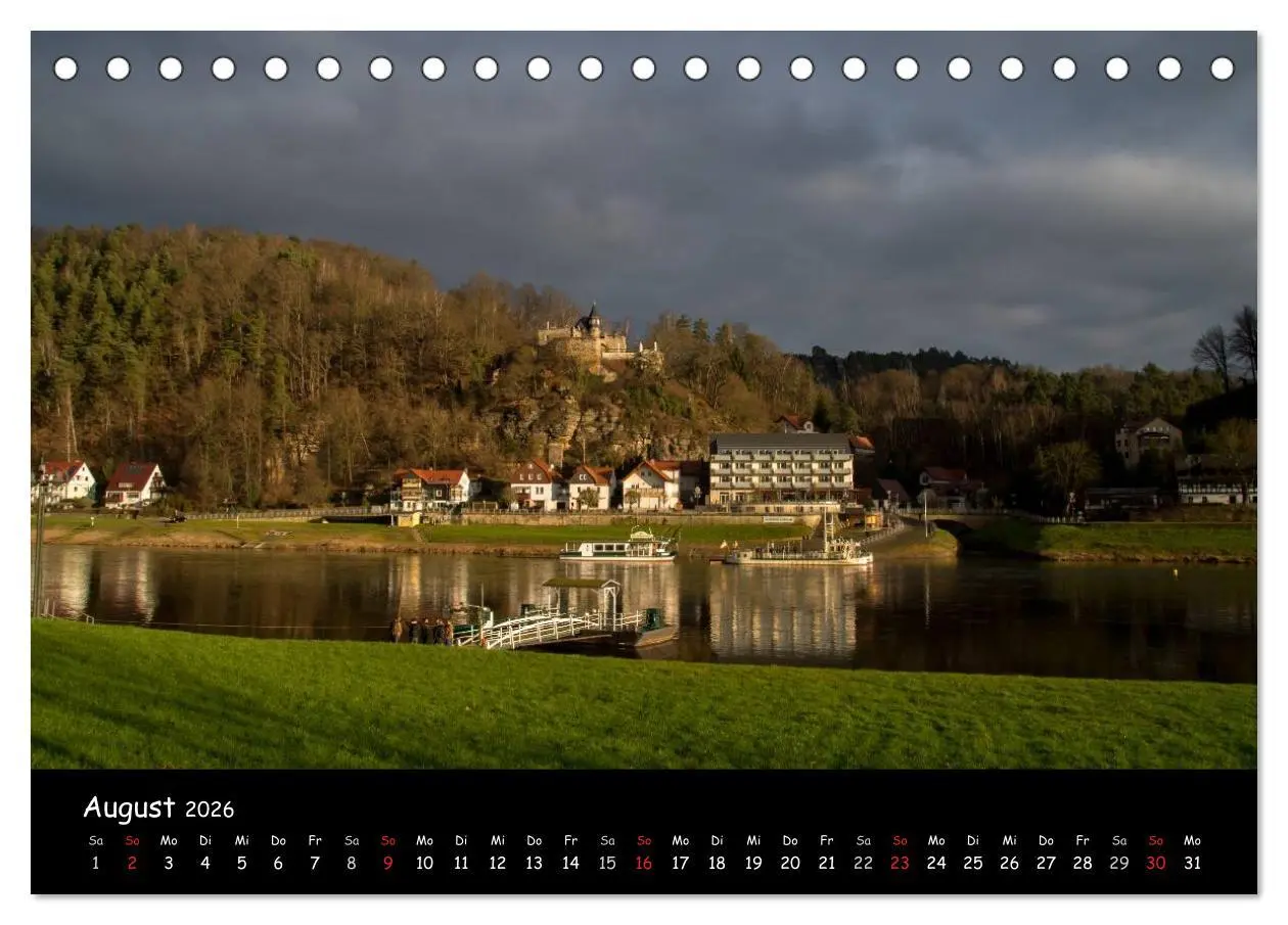 Bild: 9783516058321 | Wandern in Europa (Tischkalender 2026 DIN A5 quer), CALVENDO...