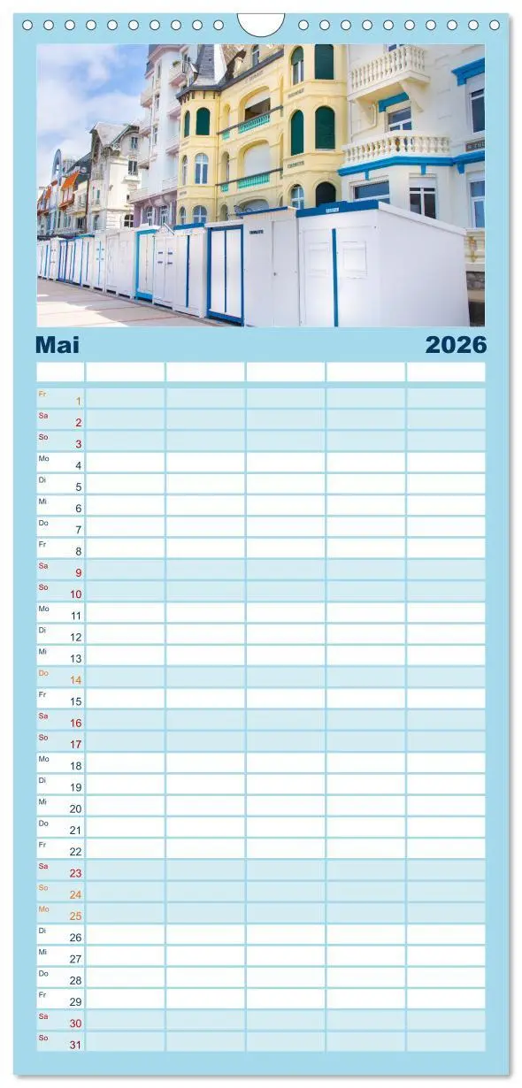 Bild: 9783516508321 | Familienplaner 2026 - Frankreichs Norden - Entlang der Côte d'Opale...