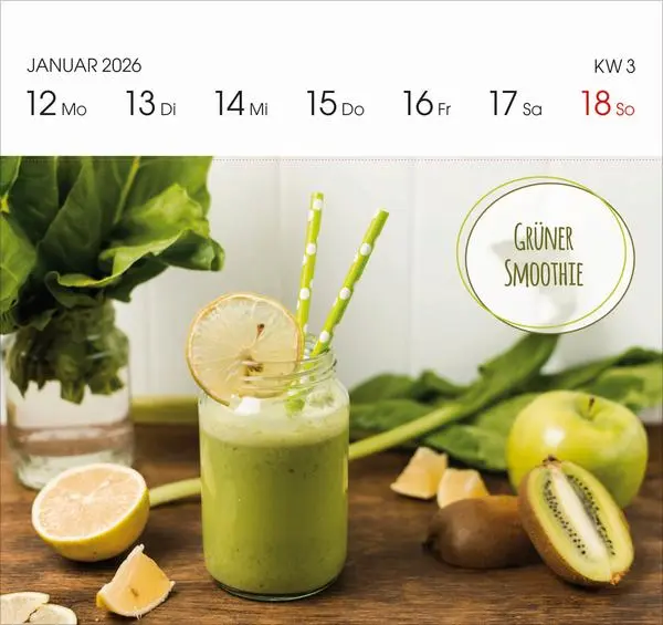 Bild: 9783731888321 | Genussrezepte 2026 | Verlag Korsch | Kalender | 54 S. | Deutsch | 2026