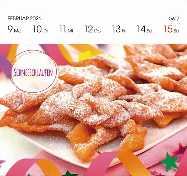 Bild: 9783731888321 | Genussrezepte 2026 | Verlag Korsch | Kalender | 54 S. | Deutsch | 2026