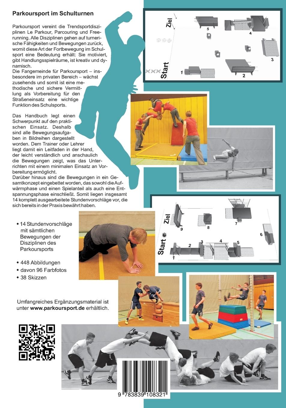 Rückseite: 9783839108321 | Parkoursport im Schulturnen | Sascha Rochhausen | Taschenbuch | 112 S.