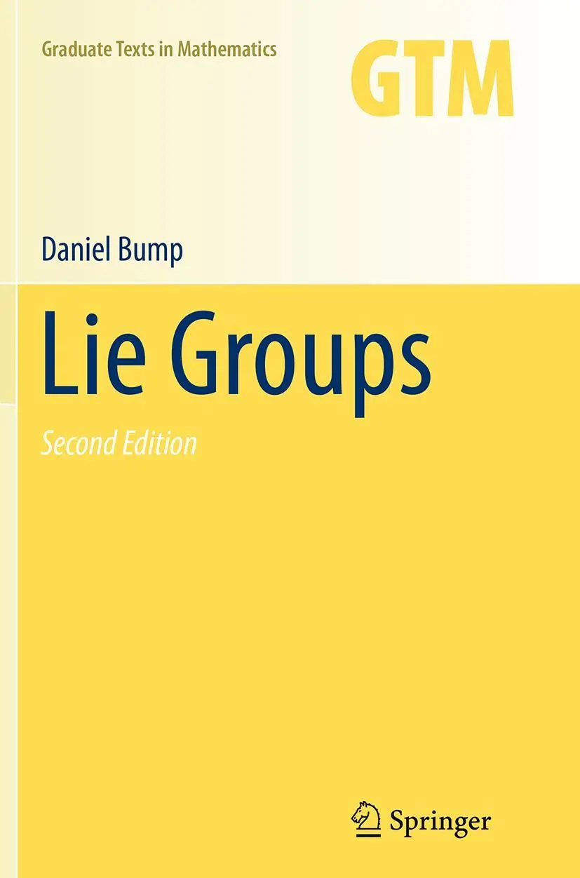 Cover: 9781493938421 | Lie Groups | Daniel Bump | Taschenbuch | xiii | Englisch | 2016 Cover: 9781493938421 | Lie Groups | Daniel Bump | Taschenbuch | xiii | Englisch | 2016