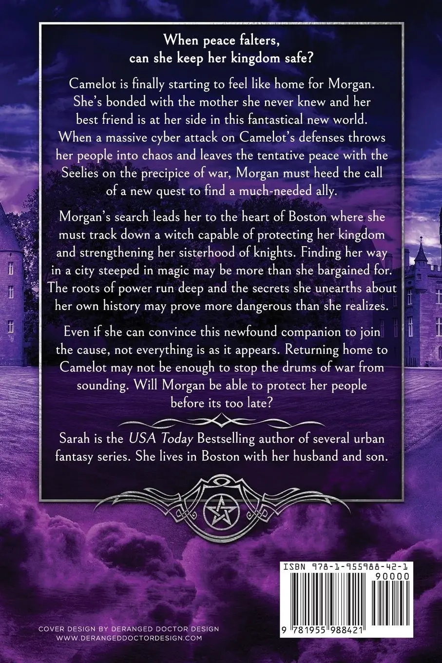 Rückseite: 9781955988421 | Her Amethyst Pendant | A Large Print Contemporary Portal Fantasy Novel