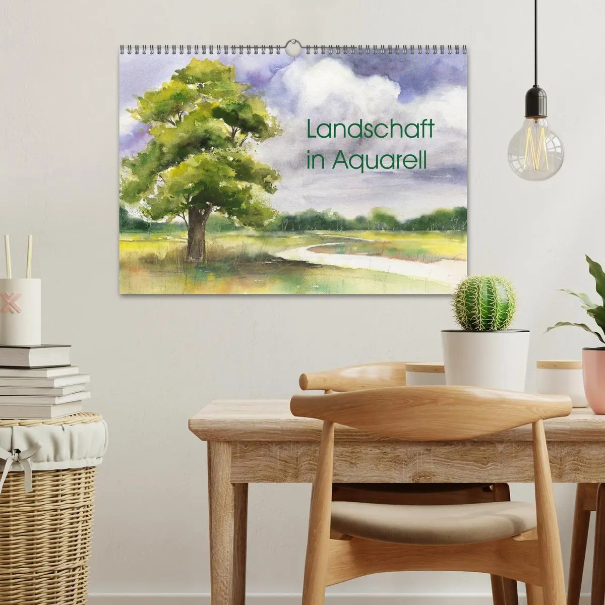 Bild: 9783457958421 | Landschaft in Aquarell (Wandkalender 2026 DIN A3 quer), CALVENDO...