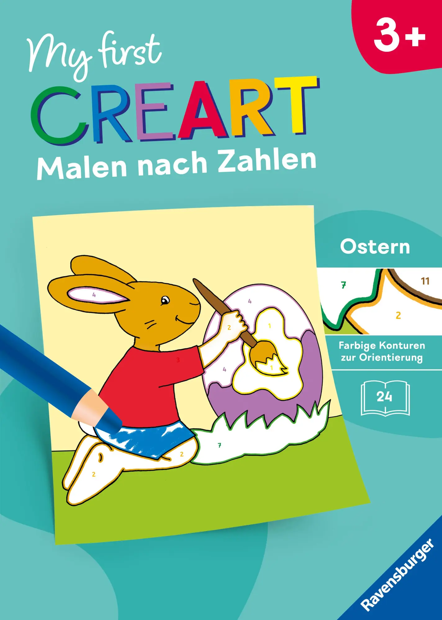 Cover: 9783473488421 | My first CreArt Malen nach Zahlen ab 3 - Ostern | Katrin Merle | Buch