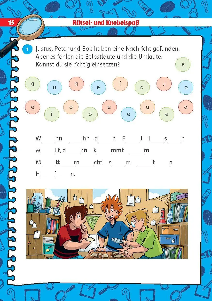 Bild: 9783129498521 | Die drei ??? Kids: Mein Deutschblock 2. Klasse | Taschenbuch | 128 S.