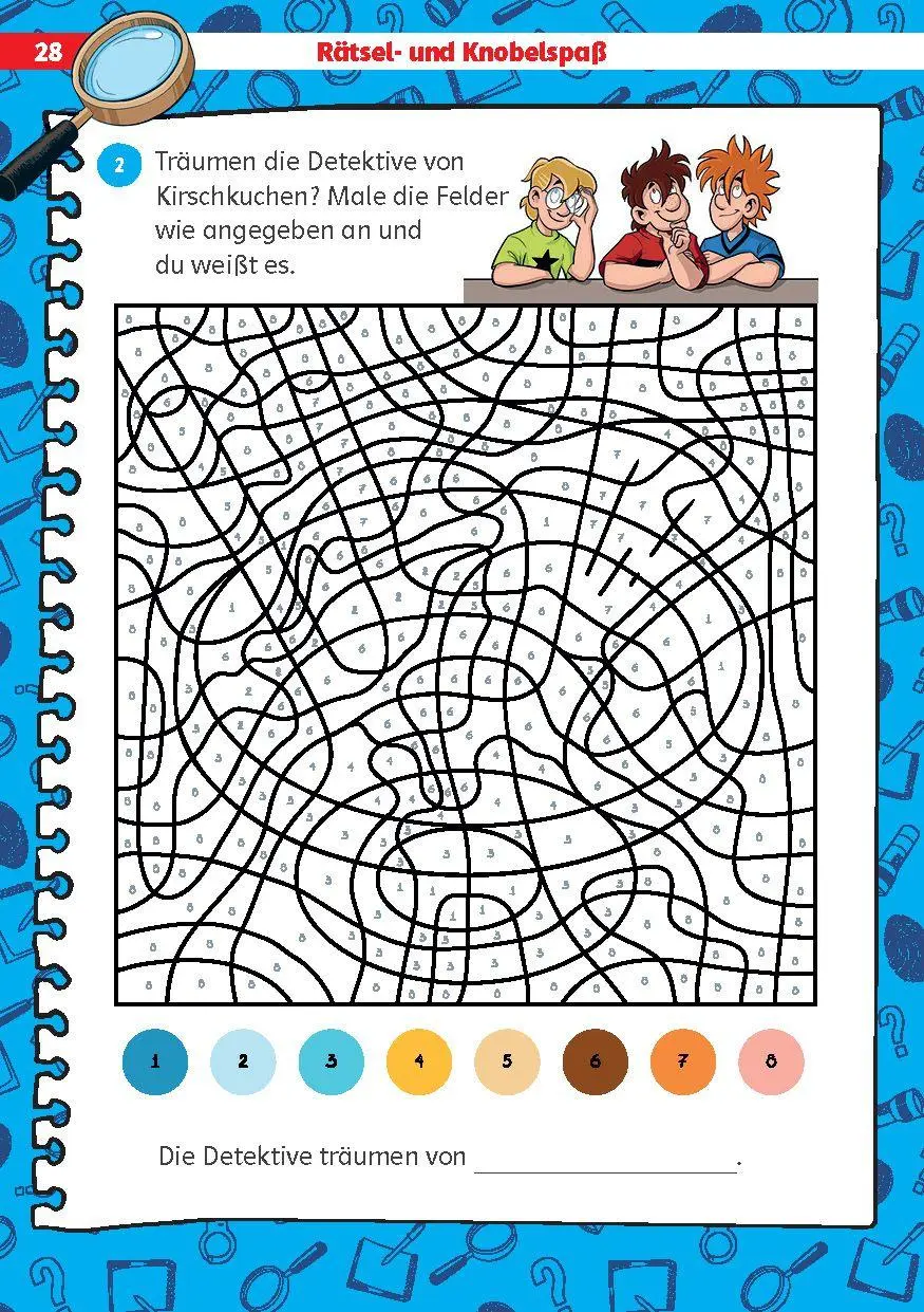 Bild: 9783129498521 | Die drei ??? Kids: Mein Deutschblock 2. Klasse | Taschenbuch | 128 S.