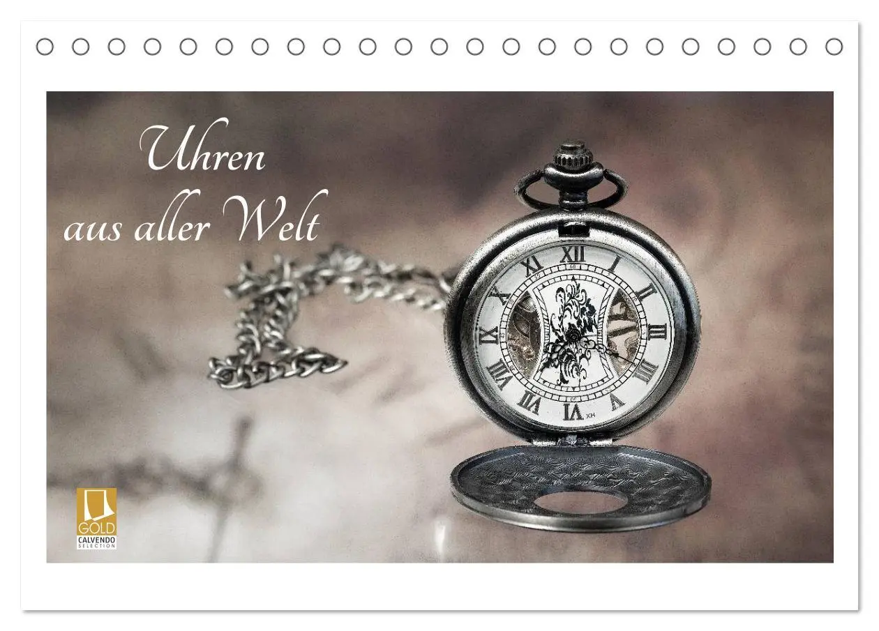 Cover: 9783457948521 | Uhren aus aller Welt (Tischkalender 2026 DIN A5 quer), CALVENDO...