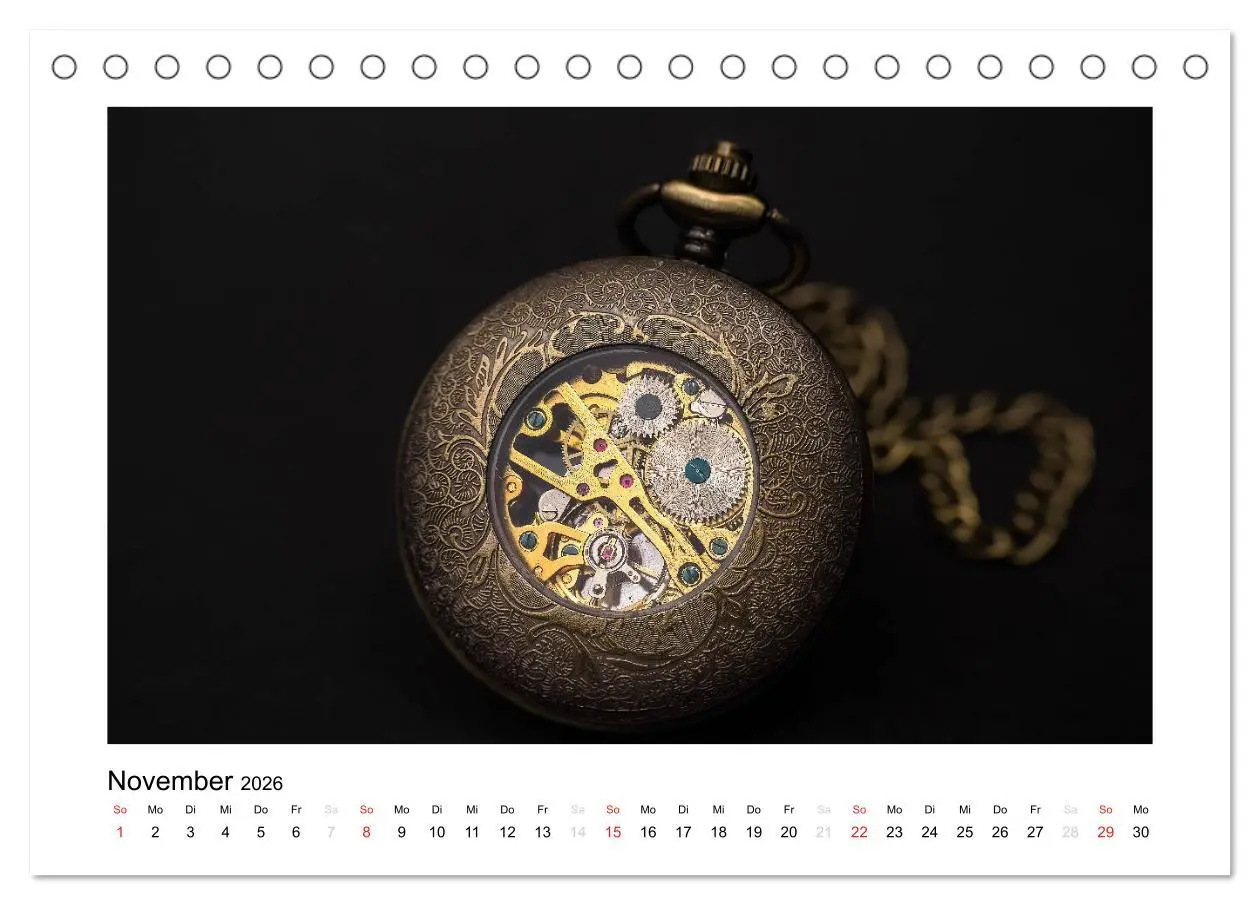 Bild: 9783457948521 | Uhren aus aller Welt (Tischkalender 2026 DIN A5 quer), CALVENDO...