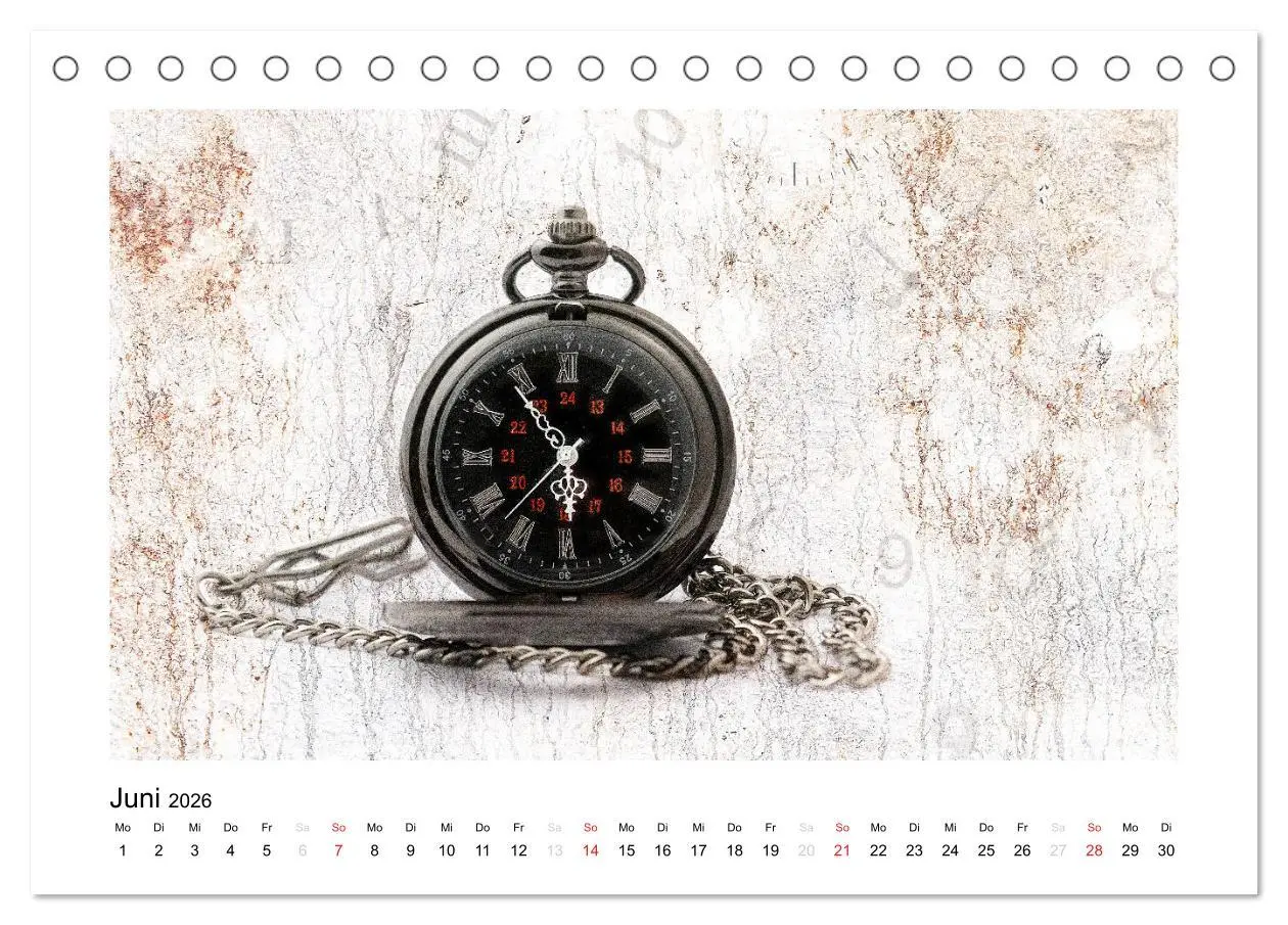 Bild: 9783457948521 | Uhren aus aller Welt (Tischkalender 2026 DIN A5 quer), CALVENDO...