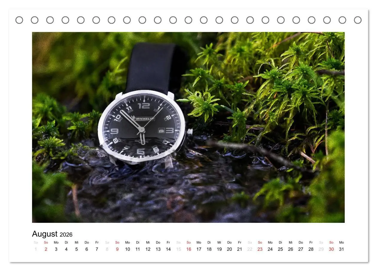 Bild: 9783457948521 | Uhren aus aller Welt (Tischkalender 2026 DIN A5 quer), CALVENDO...
