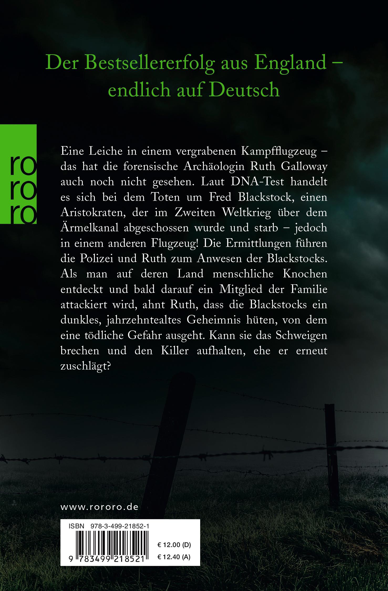 Rückseite: 9783499218521 | Grabesgrund | Kriminalroman | Elly Griffiths | Taschenbuch | 422 S.