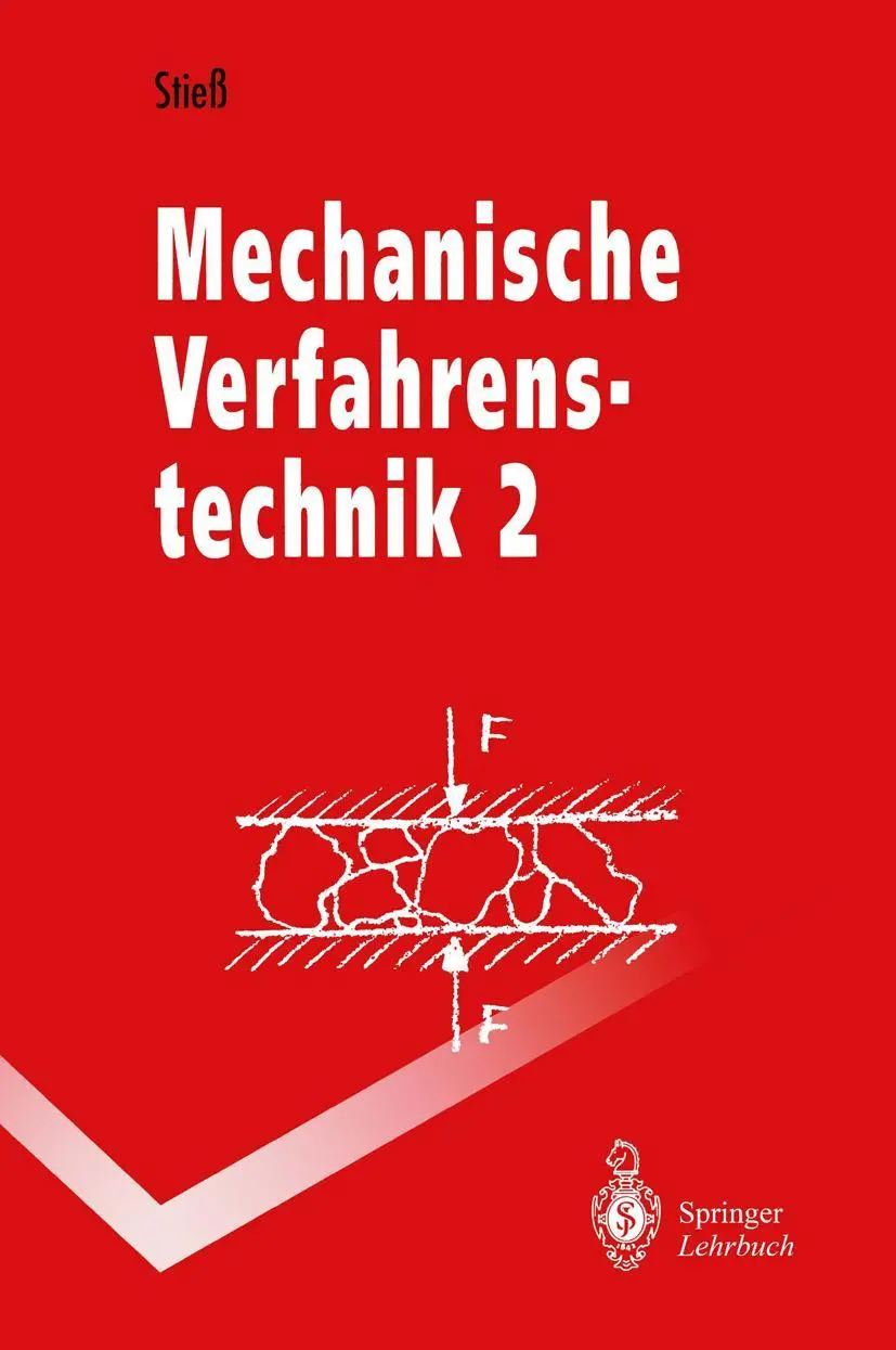 Cover: 9783540558521 | Mechanische Verfahrenstechnik | Band 2 | Matthias Stiess | Taschenbuch
